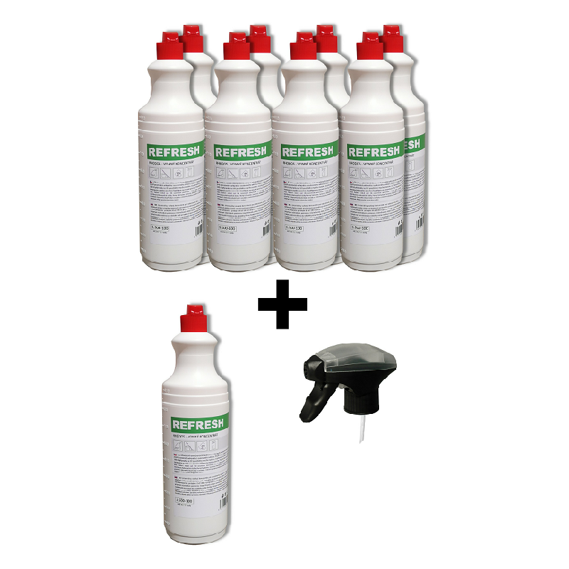 REFRESH RHODOS vonný koncentrát 8x1L+příslušenství